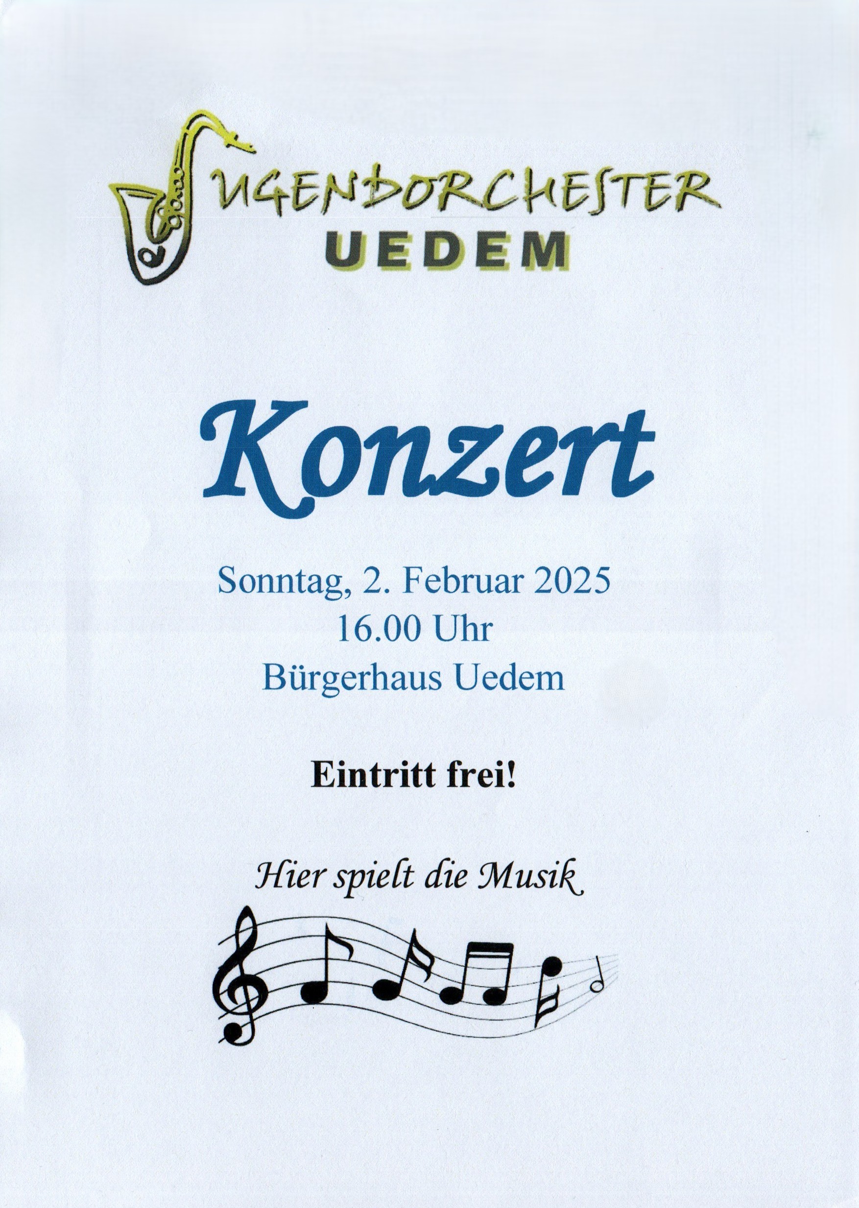 Konzertflyer